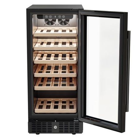 Винный шкаф Meyvel MV31BIG-KBT1 встраиваемый под столешницу